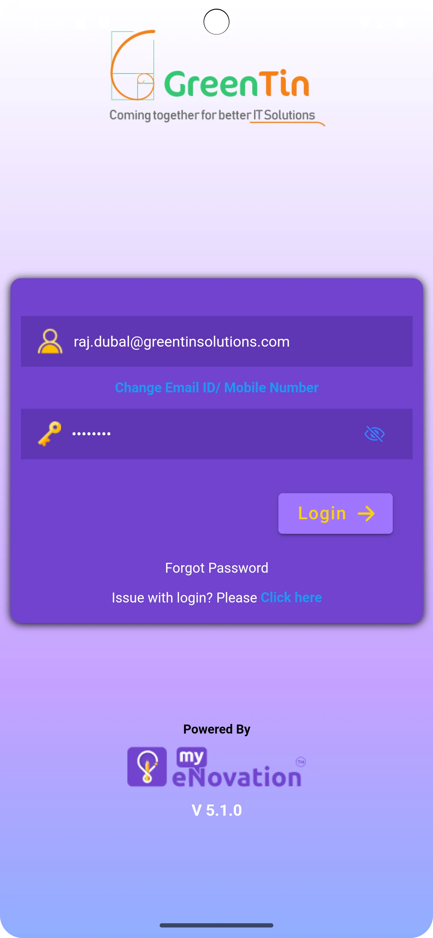 myeNovation screenshot