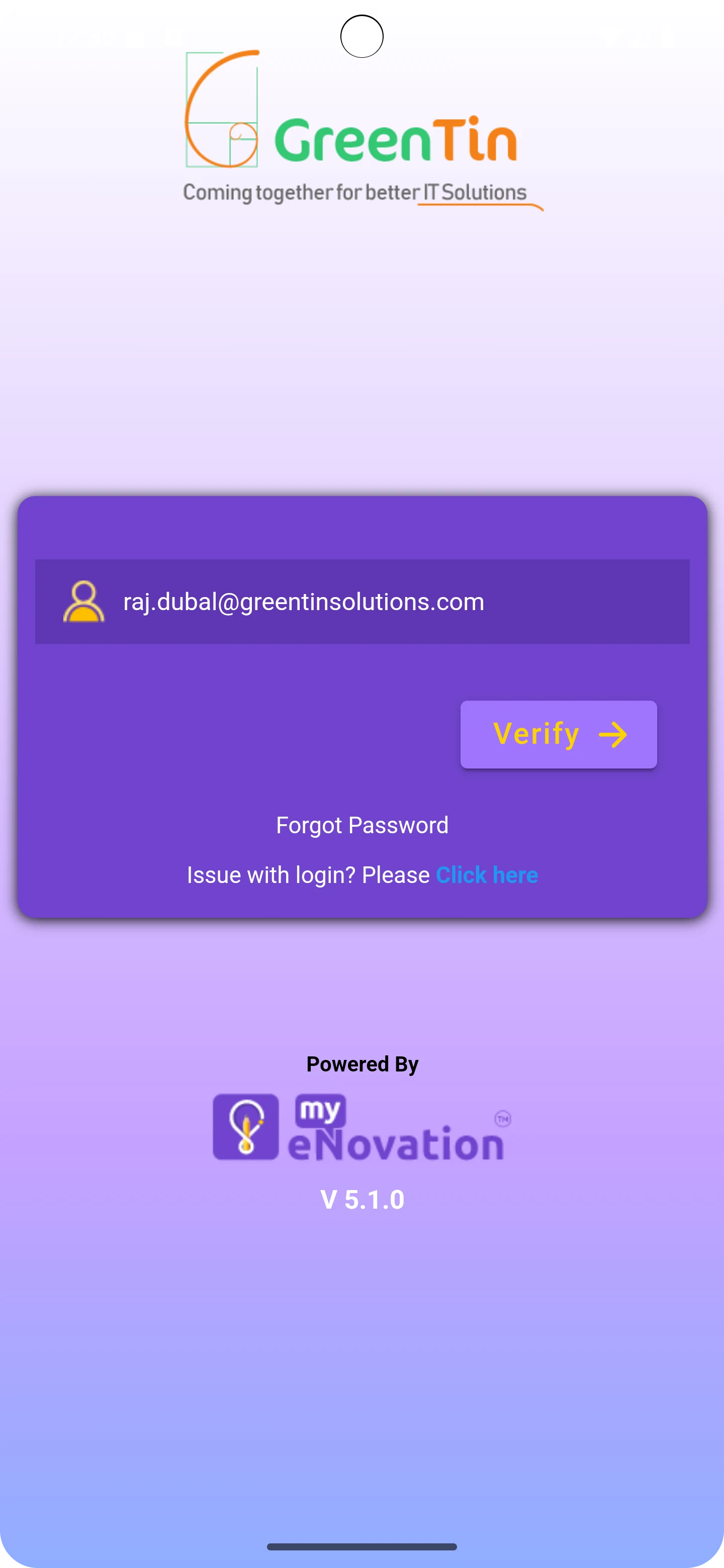 myeNovation screenshot